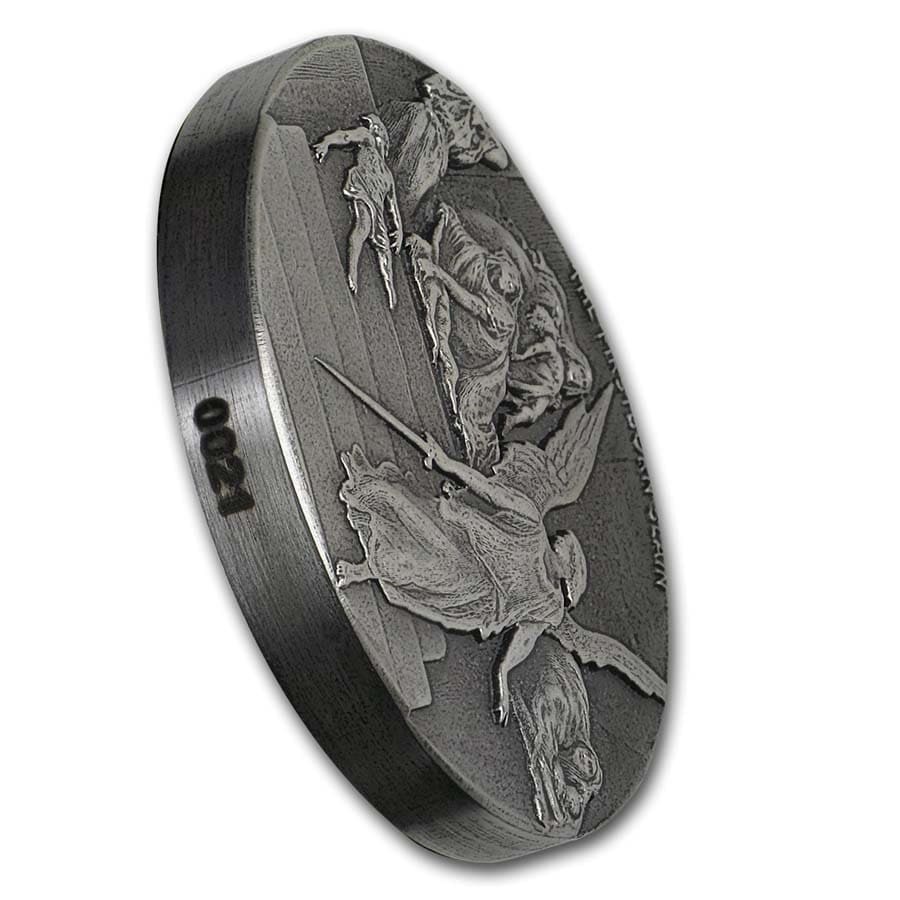2019 2 oz Silver Coin - Biblical Series (Firstborn Slain)