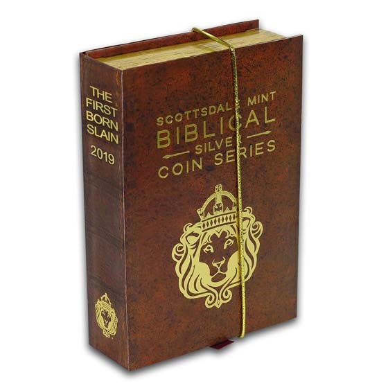 2019 2 oz Silver Coin - Biblical Series (Firstborn Slain)