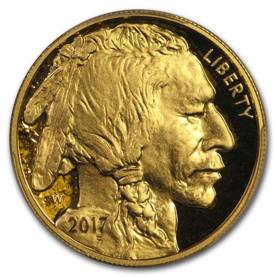 2017-W 1 oz Proof Gold Buffalo PR-70 PCGS