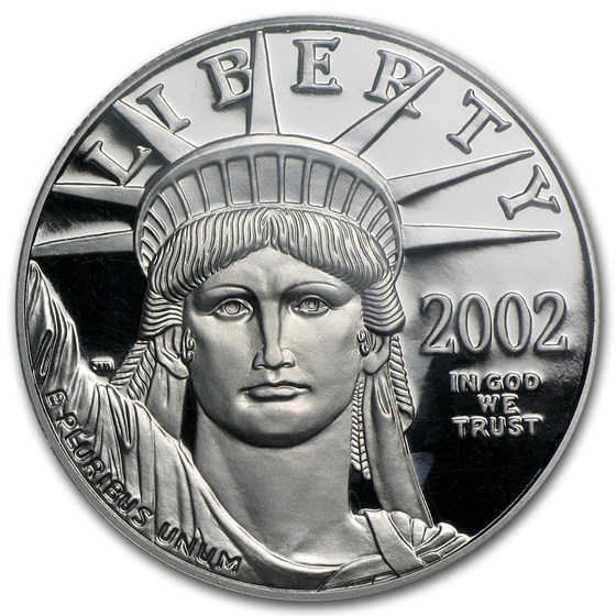 2002-W 1 oz Proof American Platinum Eagle PR-69 DCAM PCGS