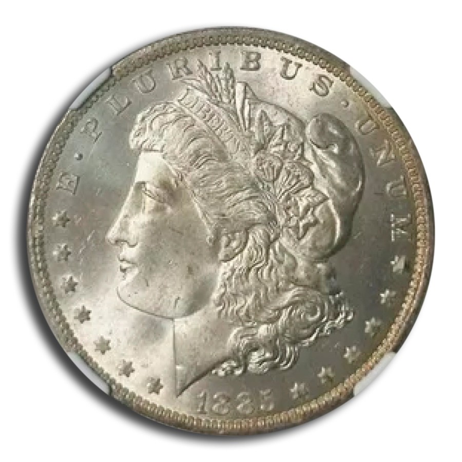 1885-O Morgan Dollar MS-66+ NGC
