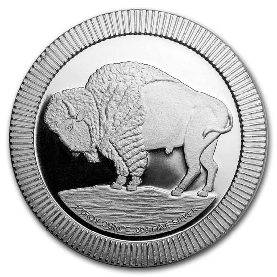 1 oz Silver Round - Buffalo (Stackable)