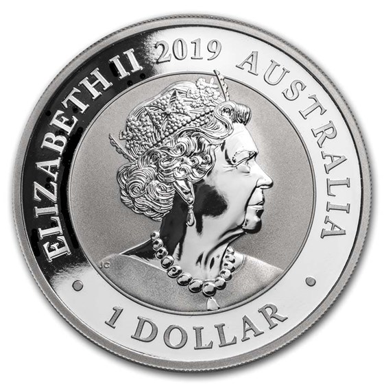 2019 Australia 1 oz Silver Swan BU