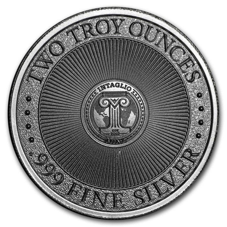 2 oz Silver High Relief Round - Molon Labe (Type 3)
