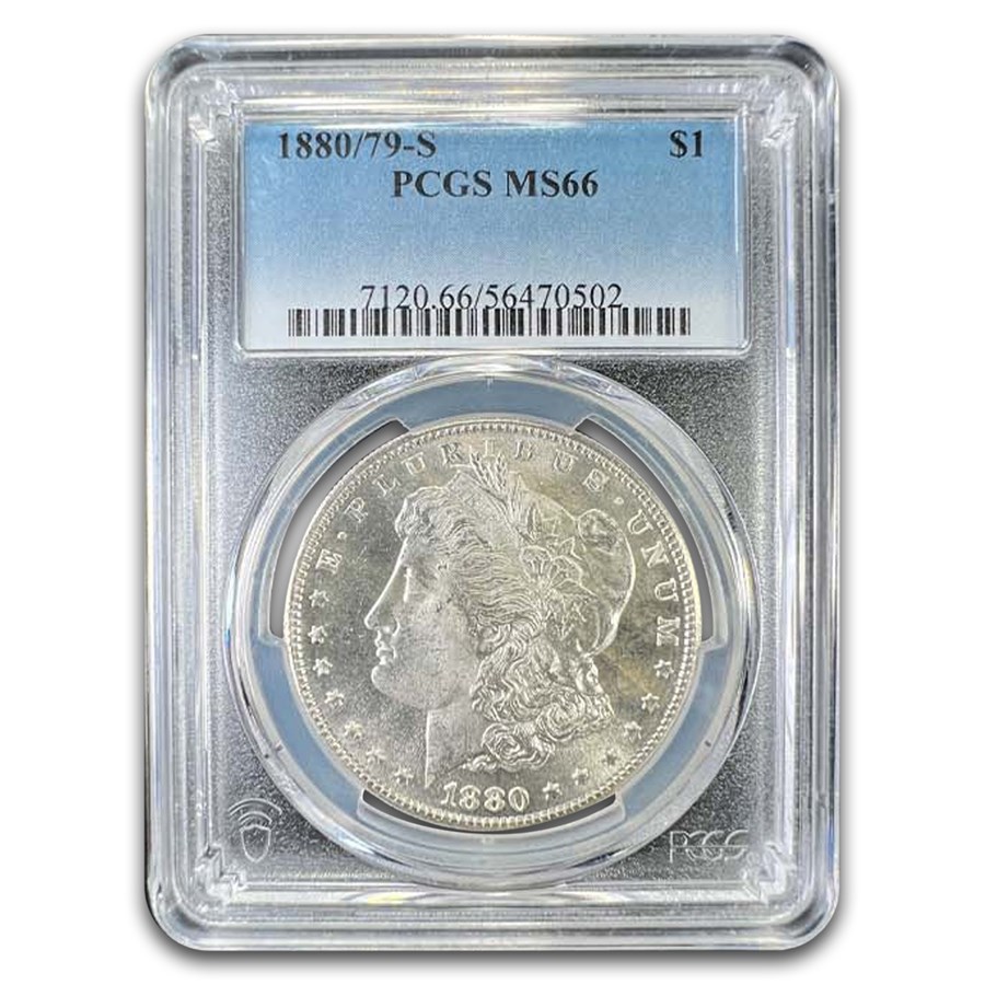 1880/79-S Morgan Dollar MS-66 PCGS