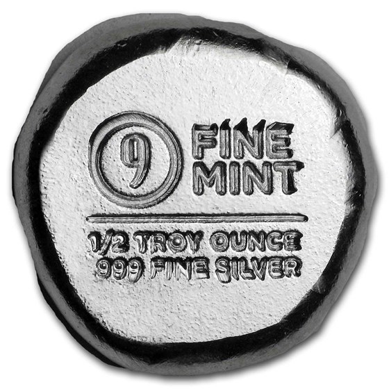 1/2 oz Hand Poured Lucky Pieces - 9Fine Mint (Zombie, Type l)