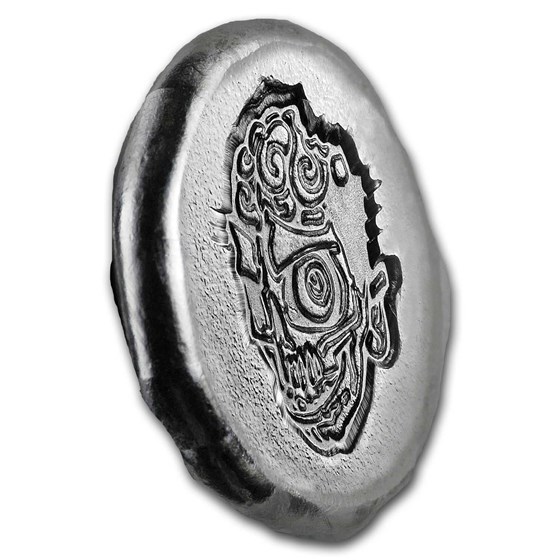 1/2 oz Hand Poured Lucky Pieces - 9Fine Mint (Zombie, Type l)