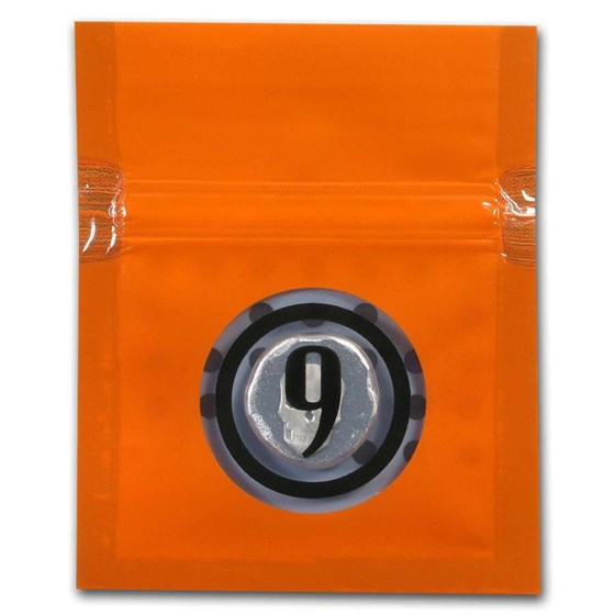 1/2 oz Hand Poured Lucky Pieces - 9Fine Mint (Skull, Type l)