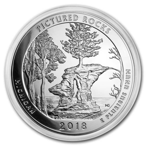 2018 5-Coin 5 oz Silver ATB Set (America the Beautiful)
