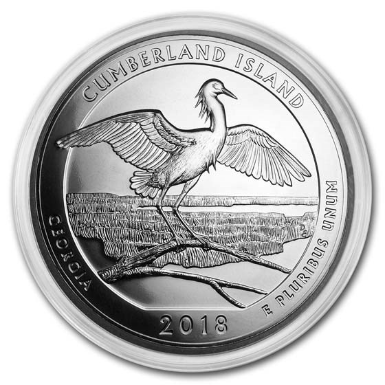 2018 5-Coin 5 oz Silver ATB Set (America the Beautiful)