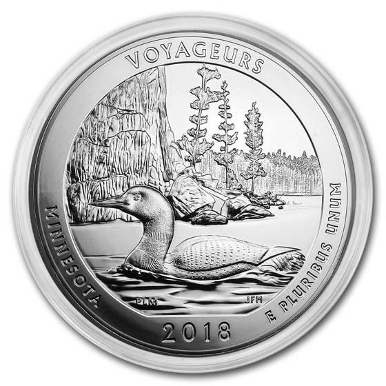 2018 5-Coin 5 oz Silver ATB Set (America the Beautiful)
