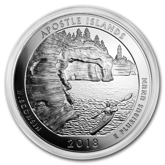 2018 5-Coin 5 oz Silver ATB Set (America the Beautiful)