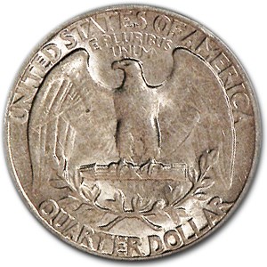 1945 Washington Quarter AU