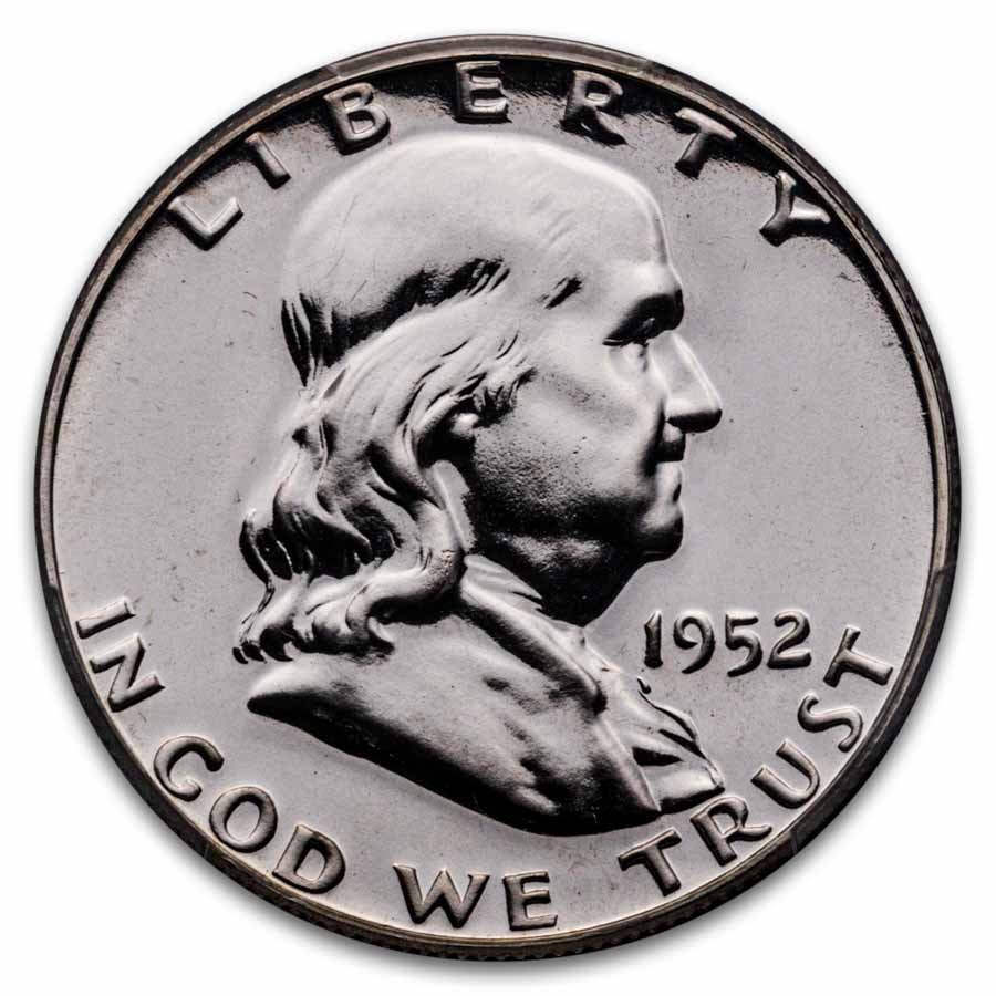 1952 Franklin Half Dollar PR-64 PCGS