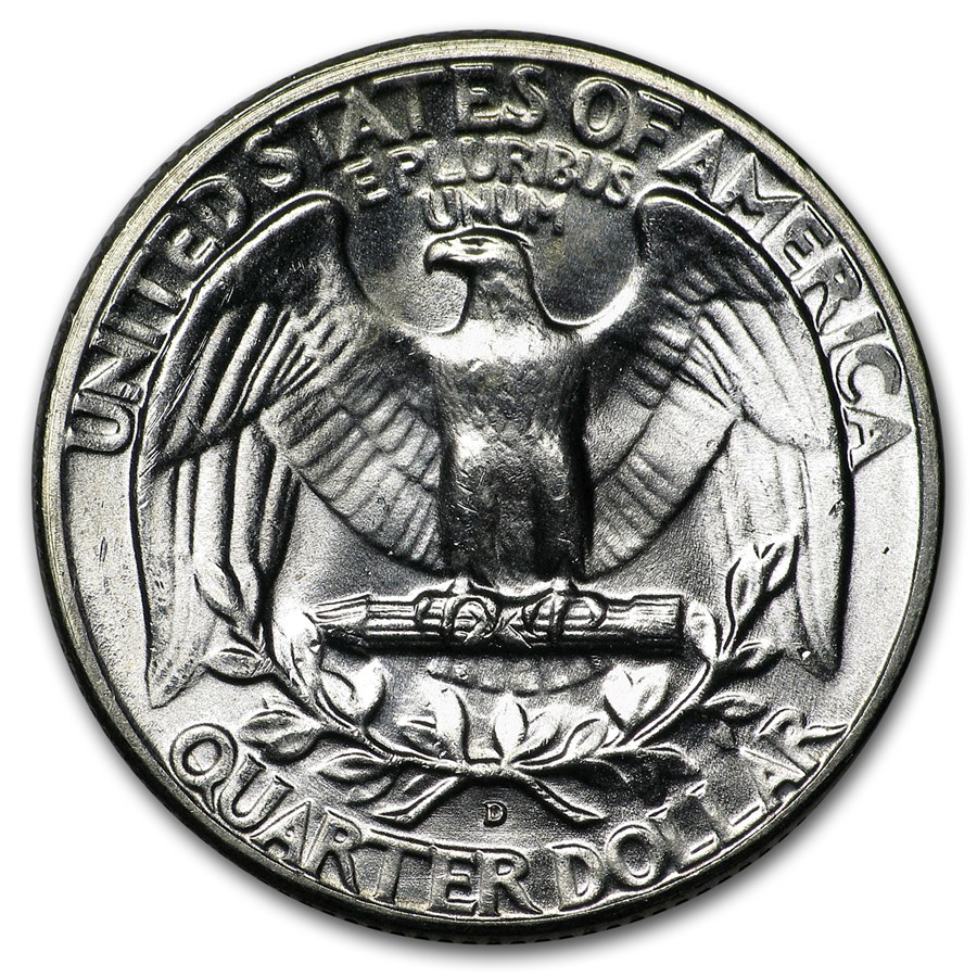 1950-D Washington Quarter BU