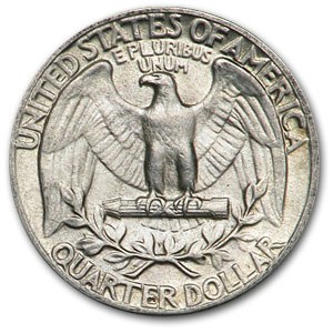 1951 Washington Quarter AU