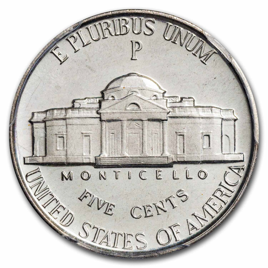 1942-P Silver Jefferson Nickel Type-II PR-65 PCGS