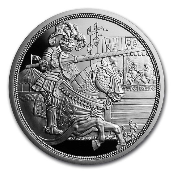 2019 Austria Proof Silver €10 Knights' Tales (Chivalry)