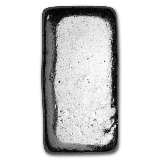 5 oz Hand Poured Silver Bar - MPM