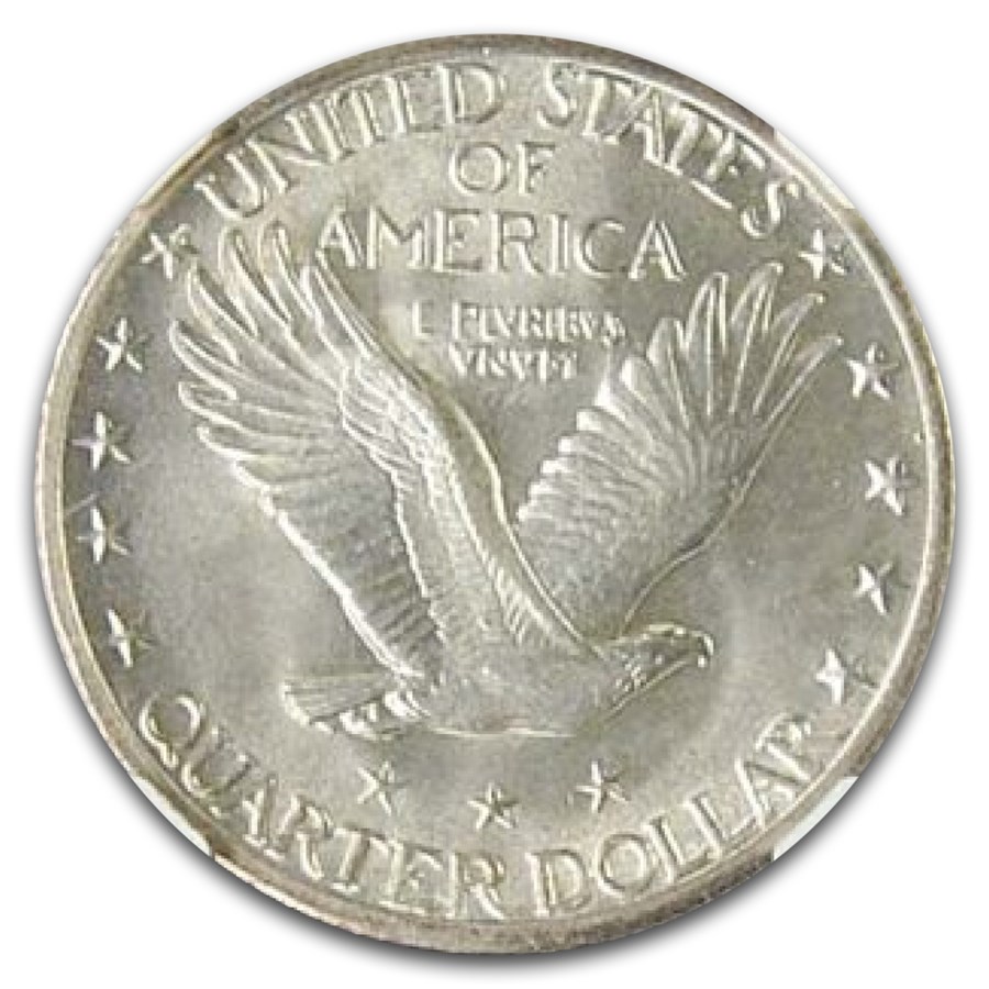 1924-S Standing Liberty Quarter MS-64 NGC (FH)