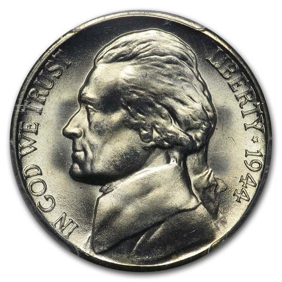 1944-S Jefferson Nickel MS-67 PCGS