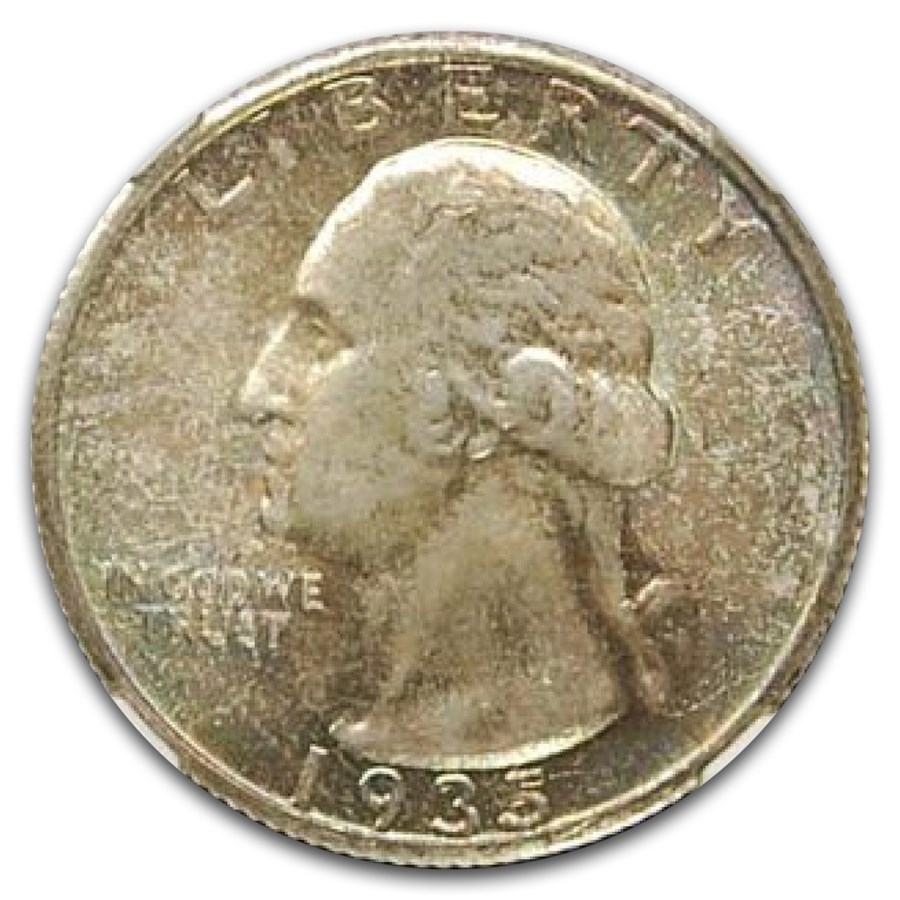 1935-S Washington Quarter MS-67 NGC