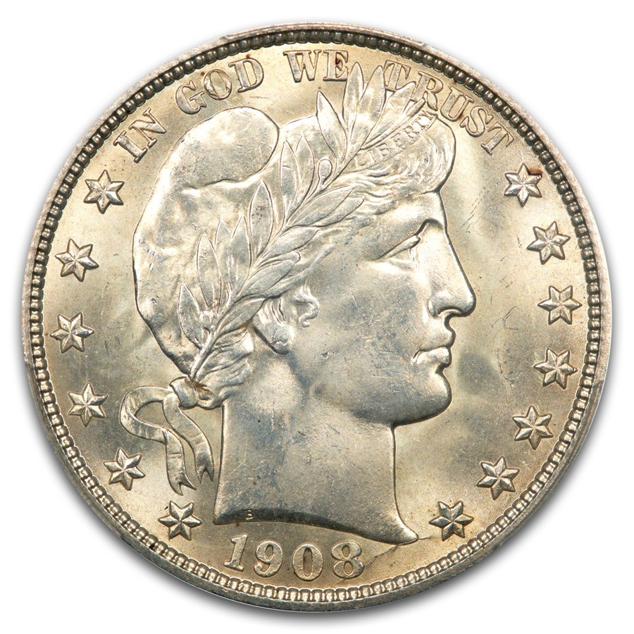 1908-O Barber Half Dollar MS-65+ PCGS CAC