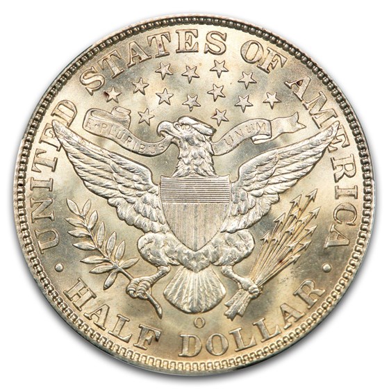1908-O Barber Half Dollar MS-65+ PCGS CAC