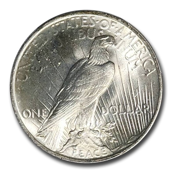 1923 Peace Dollar MS-66+ PCGS CAC