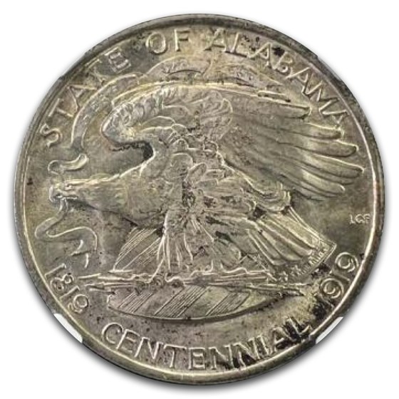 1921 Alabama Centennial Half Dollar Commem MS-66 NGC