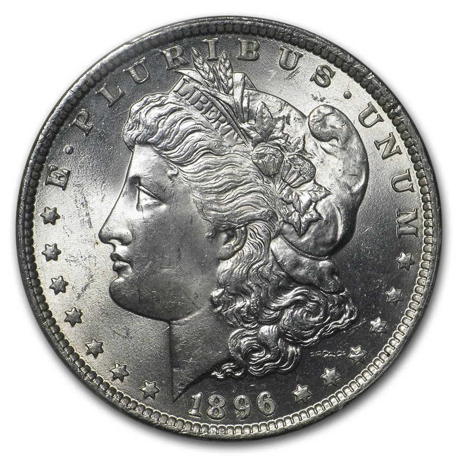 1878-1904 Morgan Dollars MS-63 PCGS (5 Different Dates/Mints)