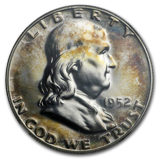 1952 Franklin Half Dollar PF-67 NGC
