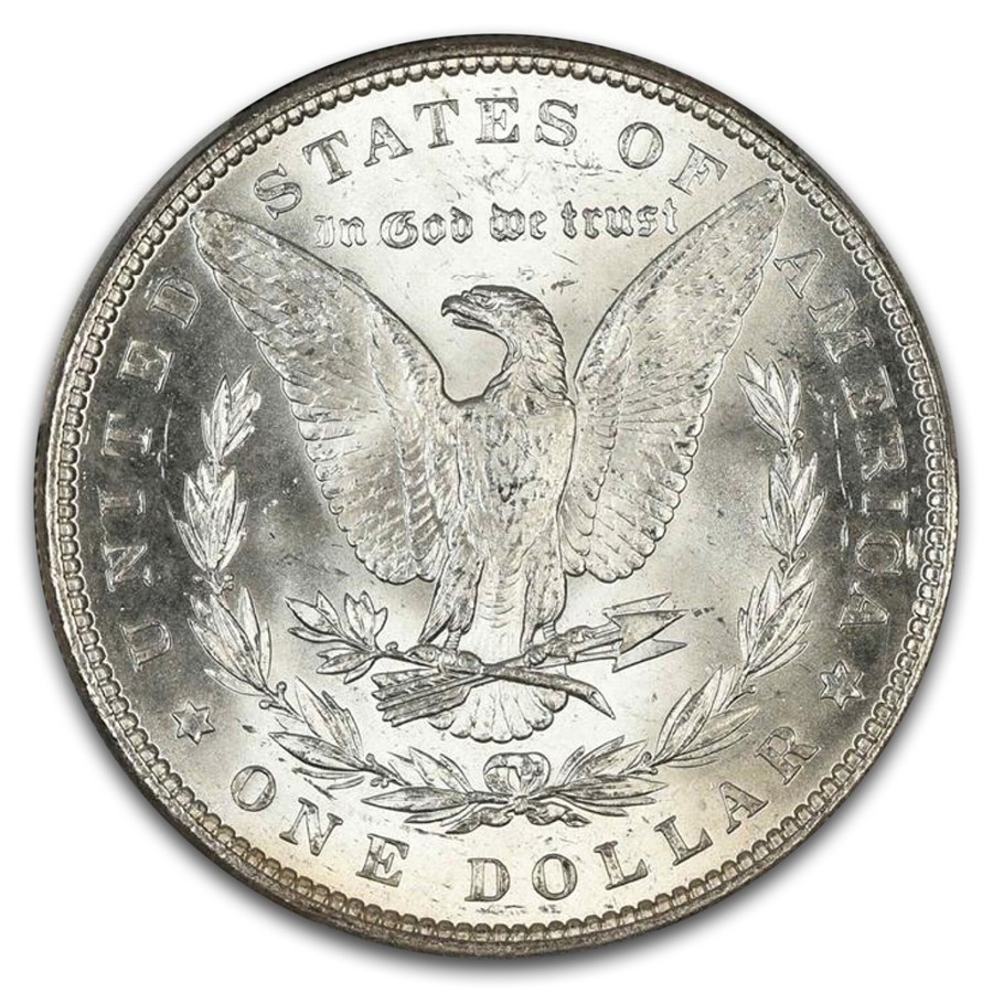 1889 Morgan Dollar MS-64 PCGS (VAM 19A Bar Wing)