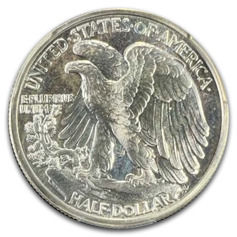 1942 Walking Liberty Half Dollar PR-67+ PCGS CAC
