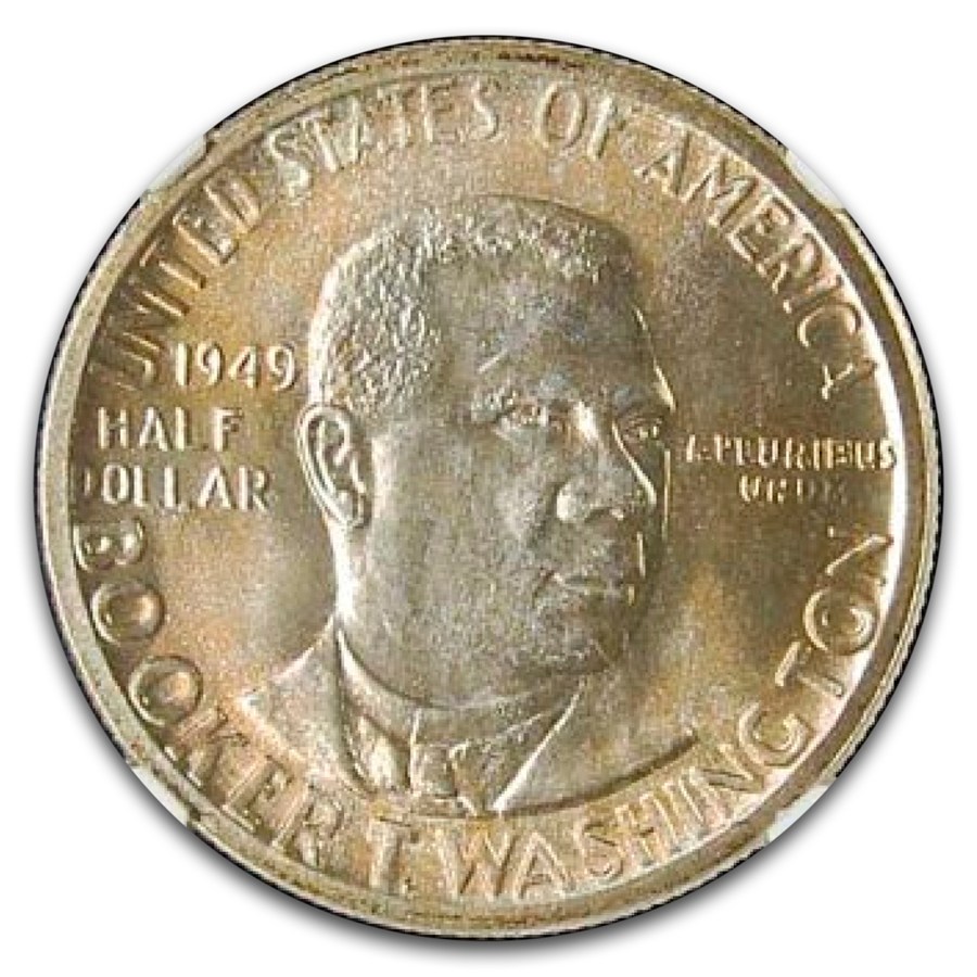 1949-D Booker T. Washington Half Dollar Commem MS-67 NGC