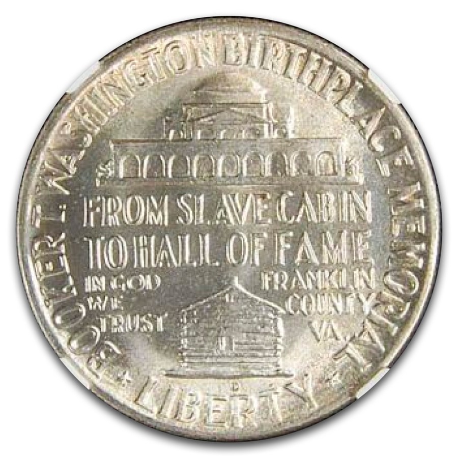 1949-D Booker T. Washington Half Dollar Commem MS-67 NGC