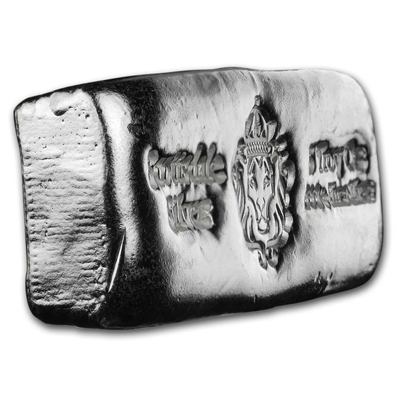 5 oz Silver Cast-Poured Bar - Scottsdale