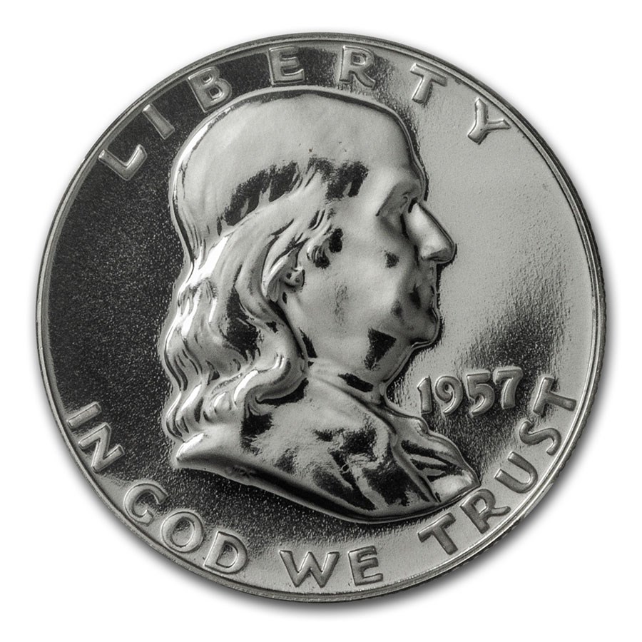 1957 Franklin Half Dollar PF-68 NGC