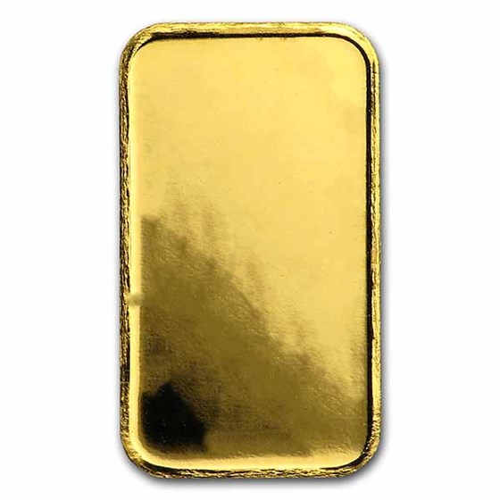 1/2 gram Gold Bar - APMEX (w/Elegant Christmas Card, In TEP)