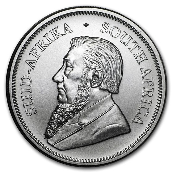 2020 South Africa 1 oz Silver Krugerrand BU