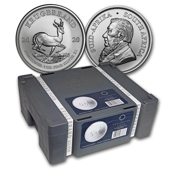 2020 South Africa 1 oz Silver Krugerrand BU