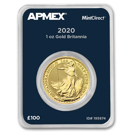 2020 GB 1 oz Gold Britannia (MintDirect® Single)