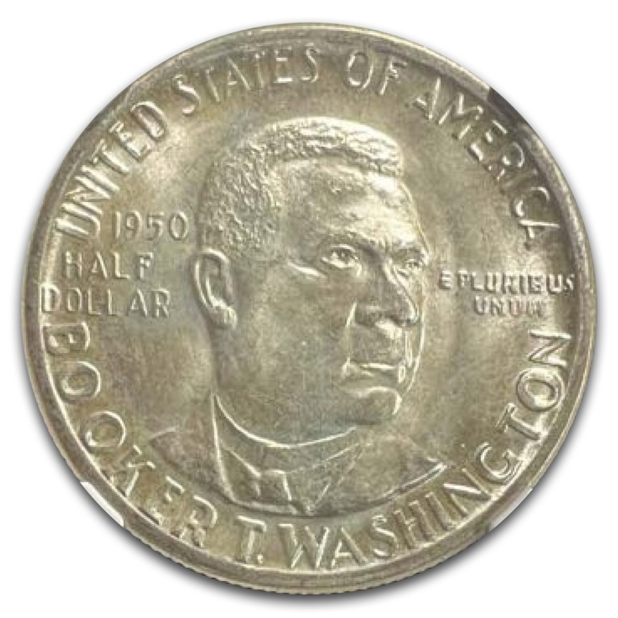 1950 Booker T. Washington Half Dollar MS-67 NGC