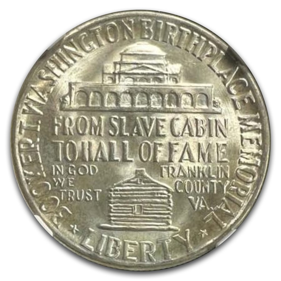 1950 Booker T. Washington Half Dollar MS-67 NGC