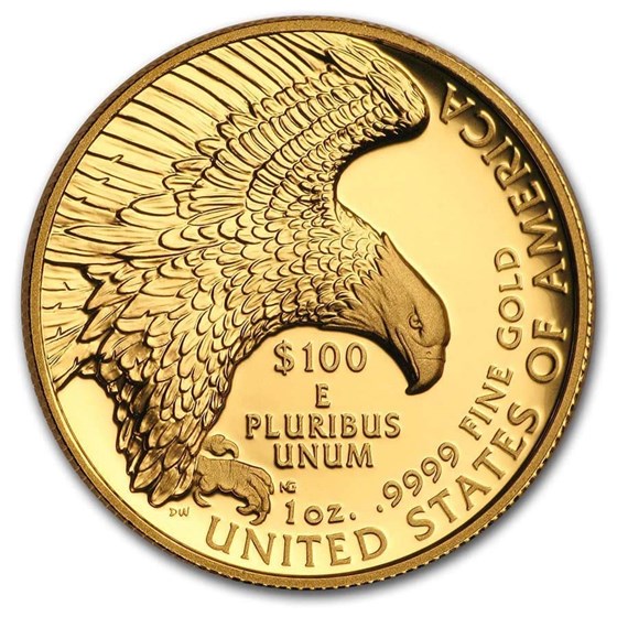 2019-W High Relief American Liberty Gold (w/Box and COA)