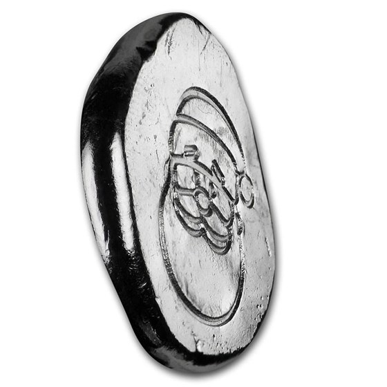 1/2 oz Hand Poured Lucky Pieces - 9Fine Mint (Santa Claus)
