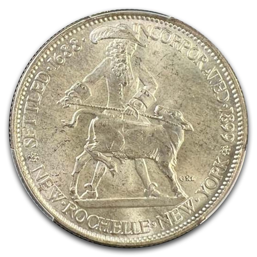 1938 New Rochelle Half Dollar 250th Anniv Commem MS-67 PCGS