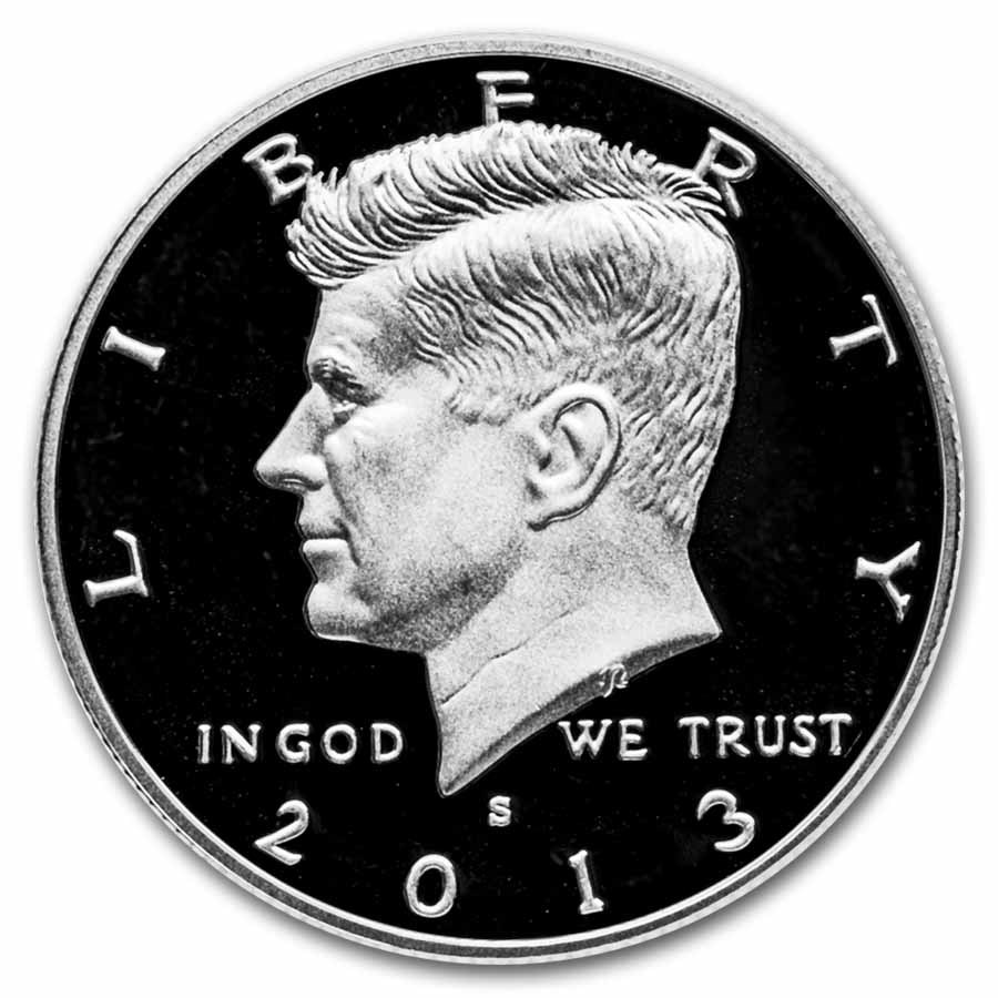 2013-S Silver Kennedy Half Dollar Gem Proof