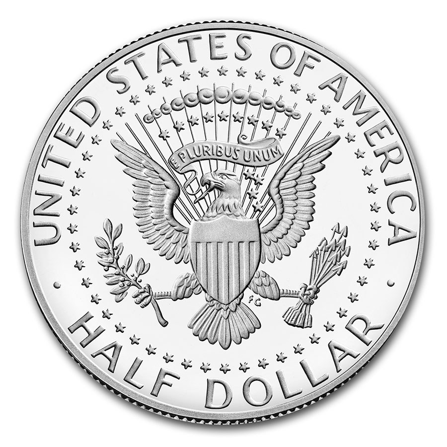 2018-S Silver Kennedy Half Dollar Gem Proof