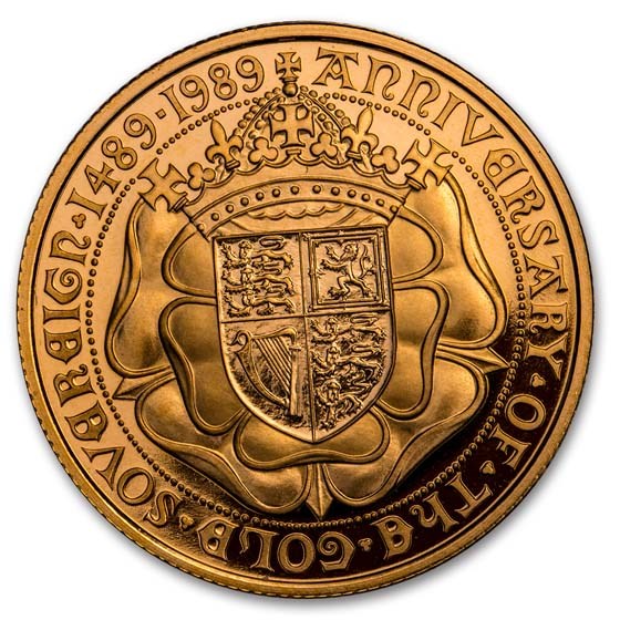 1986-89-91 Great Britain 3-Coin Gold Double Sovereign Proof Set